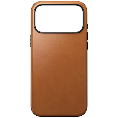 Nomad iPhone 17 Pro Max/iPhone 18 Pro Max Cover Modern Leather Case Horween Saddle