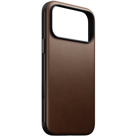 Nomad iPhone 17 Pro Max/iPhone 18 Pro Max Cover Modern Leather Case Brun