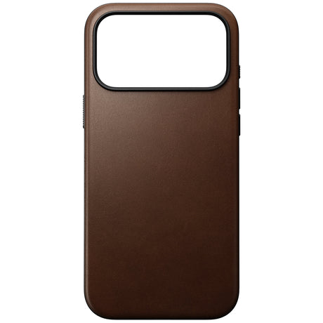Nomad iPhone 17 Pro Max/iPhone 18 Pro Max Cover Modern Leather Case Brun