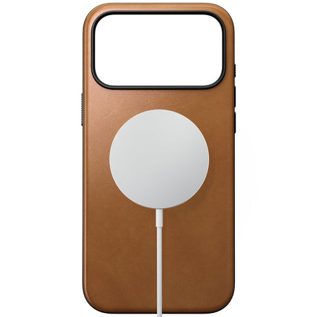 Nomad iPhone 17 Pro Max/iPhone 18 Pro Max Cover Modern Leather Case English Tan