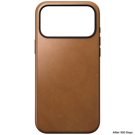 Nomad iPhone 17 Pro Max/iPhone 18 Pro Max Cover Modern Leather Case English Tan