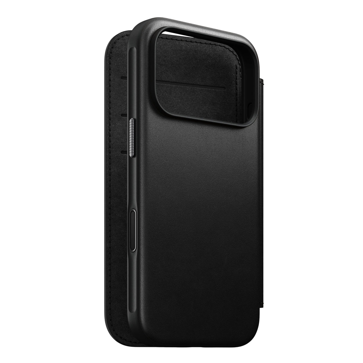 Nomad iPhone 17 Pro/iPhone 18 Pro Etui Modern Leather Folio Sort