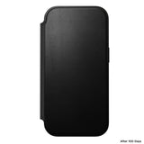 Nomad iPhone 17 Pro/iPhone 18 Pro Etui Modern Leather Folio Sort