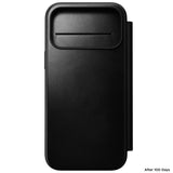 Nomad iPhone 17 Pro Max/iPhone 18 Pro Max Etui Modern Leather Folio Horween Sort