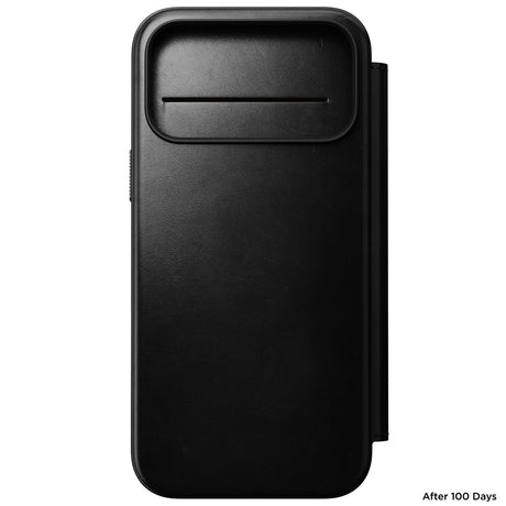 Nomad iPhone 17 Pro Max/iPhone 18 Pro Max Etui Modern Leather Folio Horween Sort