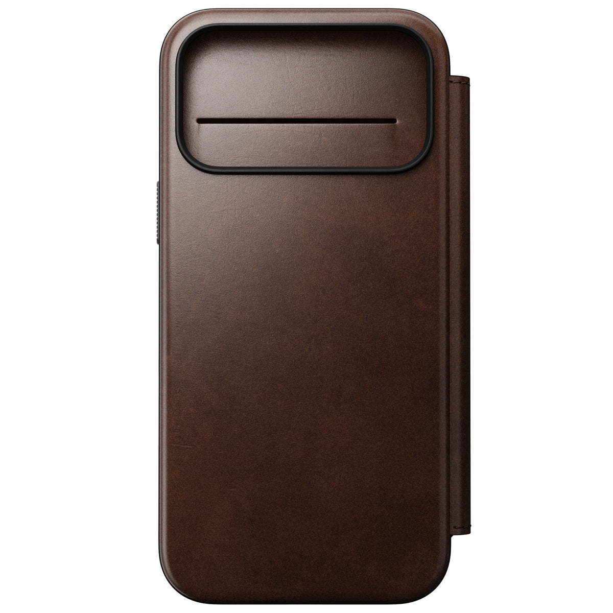 Nomad iPhone 17 Pro Max/iPhone 18 Pro Max Etui Modern Leather Folio Horween Rustic Brown