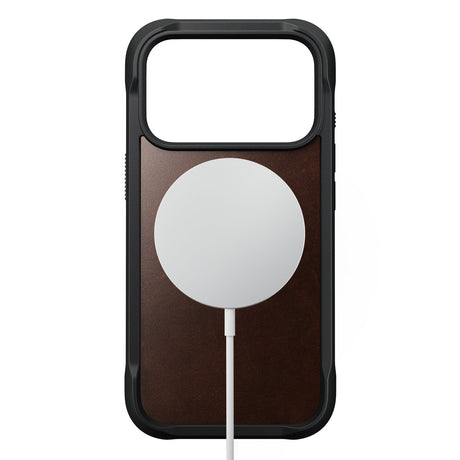 Nomad iPhone 17 Pro/iPhone 18 Pro Cover Rugged Leather Case Rustic Brown