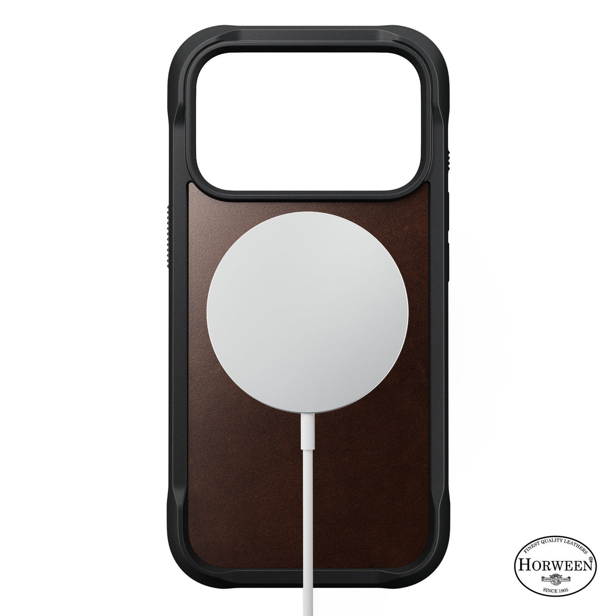 Nomad iPhone 17 Pro/iPhone 18 Pro Cover Rugged Leather Case Rustic Brown