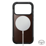 Nomad iPhone 17 Pro/iPhone 18 Pro Cover Rugged Leather Case Rustic Brown