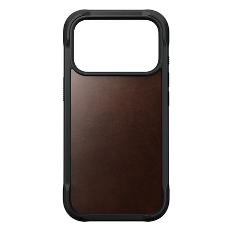 Nomad iPhone 17 Pro/iPhone 18 Pro Cover Rugged Leather Case Rustic Brown