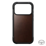 Nomad iPhone 17 Pro/iPhone 18 Pro Cover Rugged Leather Case Rustic Brown