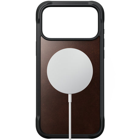 Nomad iPhone 17 Pro Max/iPhone 18 Pro Max Cover Rugged Leather Case Rustic Brown