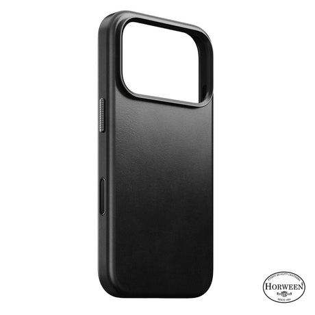 Nomad iPhone 17 Pro/iPhone 18 Pro Cover Traditional Leather Case Horween Sort