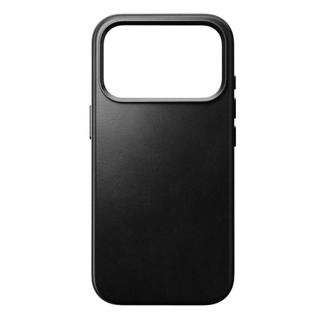 Nomad iPhone 17 Pro/iPhone 18 Pro Cover Traditional Leather Case Horween Sort