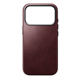Nomad iPhone 17 Pro/iPhone 18 Pro Cover Traditional Leather Case Horween Burgundy