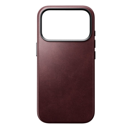 Nomad iPhone 17 Pro/iPhone 18 Pro Cover Traditional Leather Case Horween Burgundy