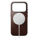 Nomad iPhone 17 Pro/iPhone 18 Pro Cover Traditional Leather Case Horween Rustic Brown