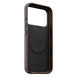 Nomad iPhone 17 Pro/iPhone 18 Pro Cover Traditional Leather Case Horween Rustic Brown