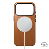 Nomad iPhone 17 Pro/iPhone 18 Pro Cover Traditional Leather Case Horween Saddle