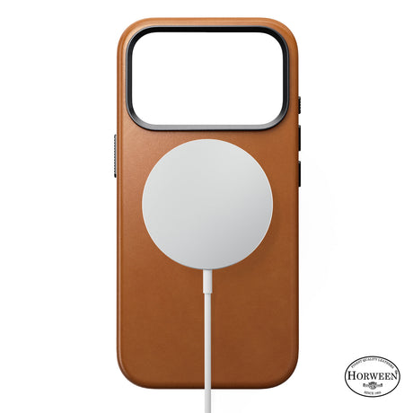 Nomad iPhone 17 Pro/iPhone 18 Pro Cover Traditional Leather Case Horween Saddle