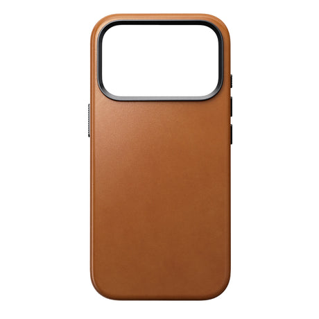 Nomad iPhone 17 Pro/iPhone 18 Pro Cover Traditional Leather Case Horween Saddle