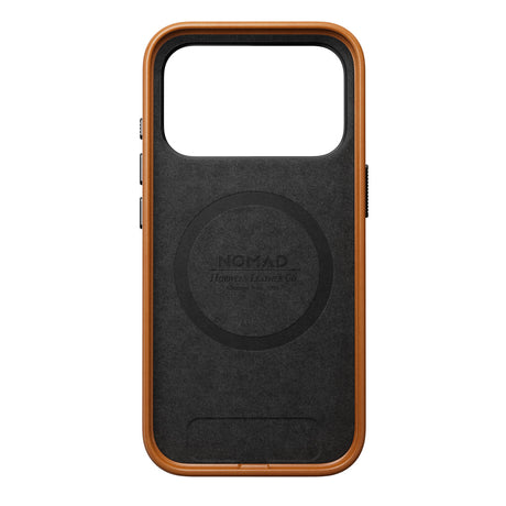 Nomad iPhone 17 Pro/iPhone 18 Pro Cover Traditional Leather Case Horween Saddle