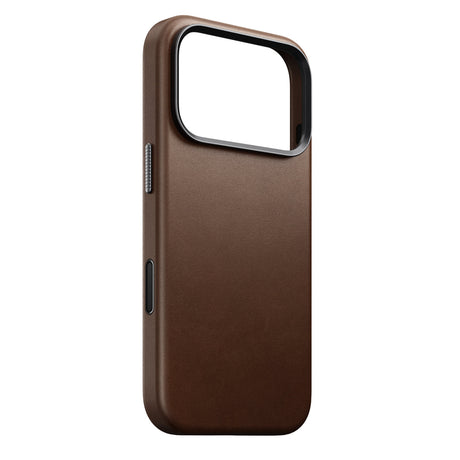 Nomad iPhone 17 Pro/iPhone 18 Pro Cover Traditional Leather Case Brun