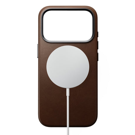 Nomad iPhone 17 Pro/iPhone 18 Pro Cover Traditional Leather Case Brun