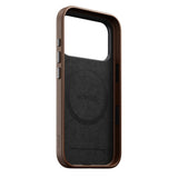 Nomad iPhone 17 Pro/iPhone 18 Pro Cover Traditional Leather Case Brun