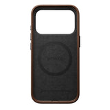 Nomad iPhone 17 Pro/iPhone 18 Pro Cover Traditional Leather Case Brun