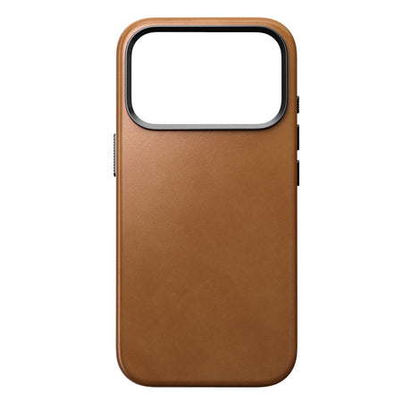 Nomad iPhone 17 Pro/iPhone 18 Pro Cover Traditional Leather Case English Tan