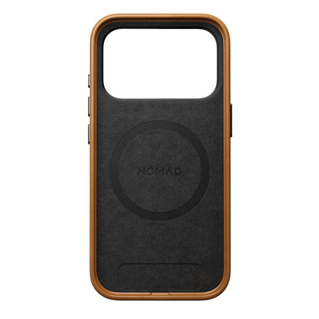Nomad iPhone 17 Pro/iPhone 18 Pro Cover Traditional Leather Case English Tan