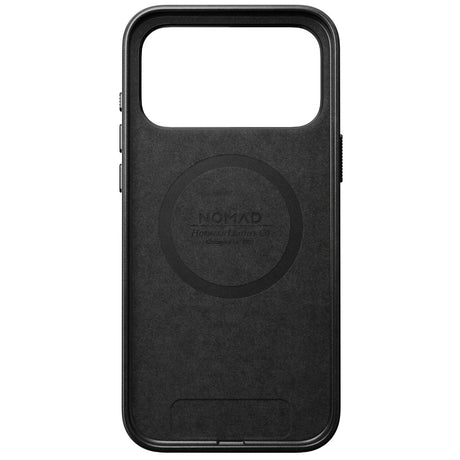 Nomad iPhone 17 Pro Max/iPhone 18 Pro Max Cover Traditional Leather Case Horween Sort