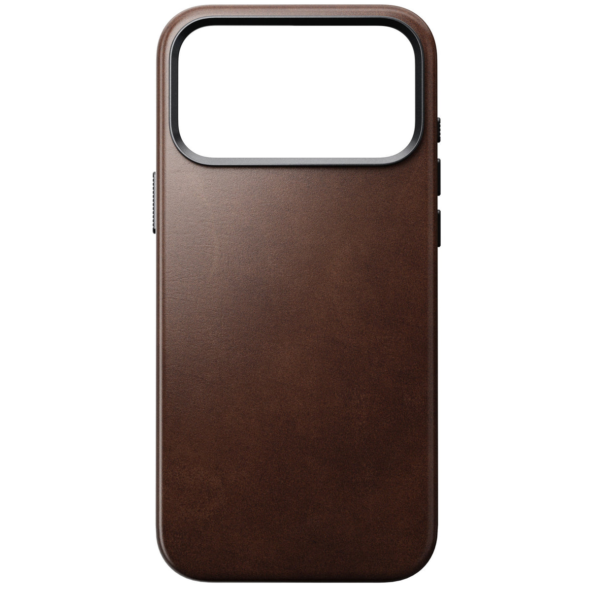 Nomad iPhone 17 Pro Max/iPhone 18 Pro Max Cover Traditional Leather Case Horween Rustic Brown