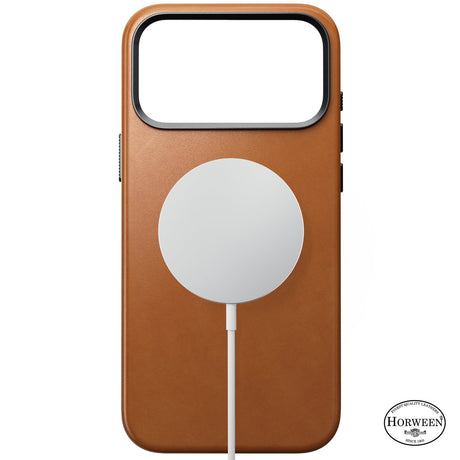 Nomad iPhone 17 Pro Max/iPhone 18 Pro Max Cover Traditional Leather Case Horween Saddle