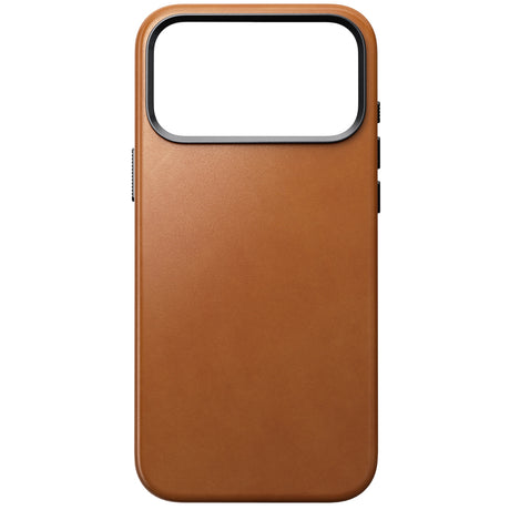 Nomad iPhone 17 Pro Max/iPhone 18 Pro Max Cover Traditional Leather Case Horween Saddle