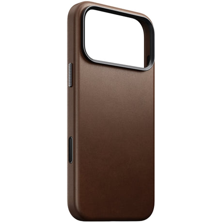 Nomad iPhone 17 Pro Max/iPhone 18 Pro Max Cover Traditional Leather Case Brun