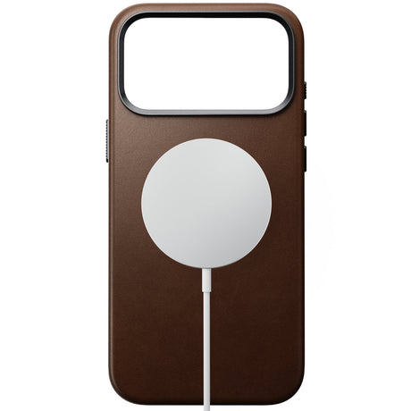 Nomad iPhone 17 Pro Max/iPhone 18 Pro Max Cover Traditional Leather Case Brun