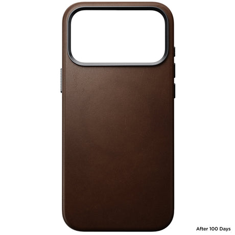 Nomad iPhone 17 Pro Max/iPhone 18 Pro Max Cover Traditional Leather Case Brun