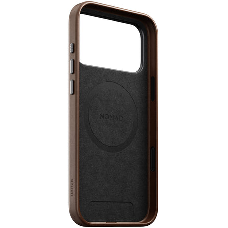 Nomad iPhone 17 Pro Max/iPhone 18 Pro Max Cover Traditional Leather Case Brun
