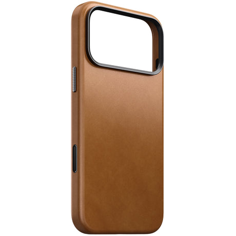 Nomad iPhone 17 Pro Max/iPhone 18 Pro Max Cover Traditional Leather Case English Tan