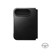 Nomad iPhone Duo Etui Traditional Leather Folio Horween Sort