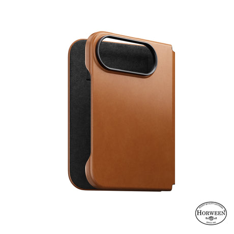 Nomad iPhone Duo Etui Traditionelt læderetui Horween Saddle