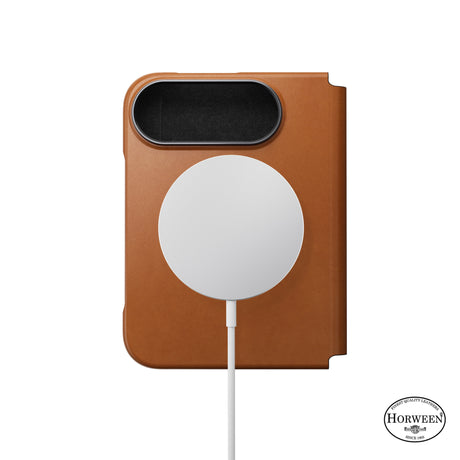 Nomad iPhone Duo Etui Traditionelt læderetui Horween Saddle