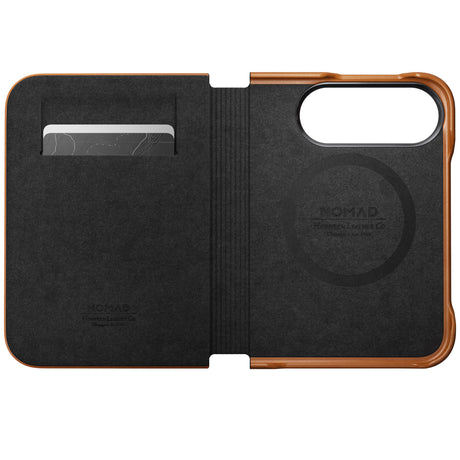 Nomad iPhone Duo Etui Traditionelt læderetui Horween Saddle
