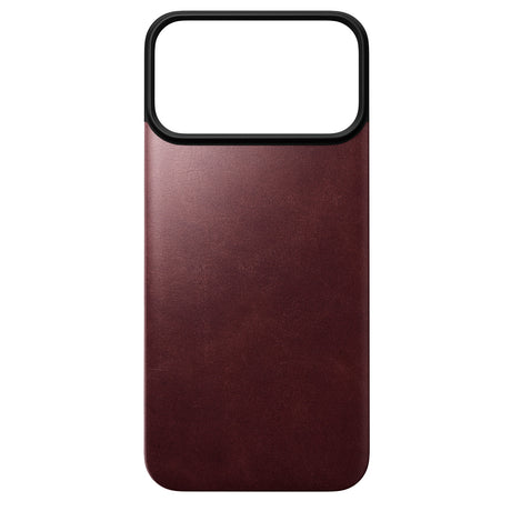 Nomad iPhone 17 Pro Max/iPhone 18 Pro Max Cover Mag Leather Back Burgundy