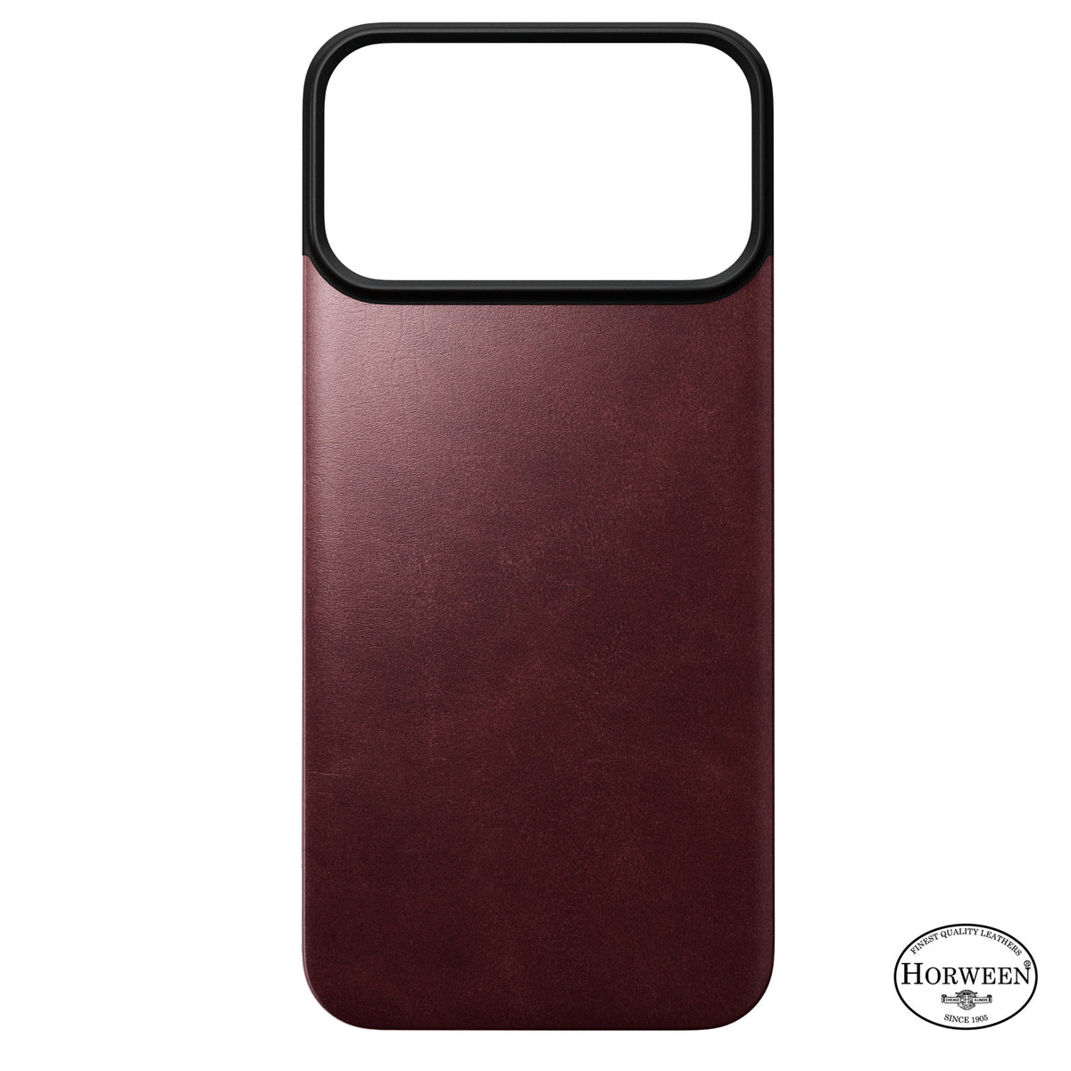 Nomad iPhone 17 Pro Max/iPhone 18 Pro Max Cover Mag Leather Back Burgundy