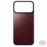 Nomad iPhone 17 Pro Max/iPhone 18 Pro Max Cover Mag Leather Back Burgundy