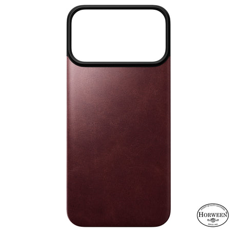 Nomad iPhone 17 Pro Max/iPhone 18 Pro Max Cover Mag Leather Back Burgundy