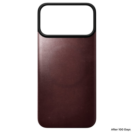 Nomad iPhone 17 Pro Max/iPhone 18 Pro Max Cover Mag Leather Back Burgundy